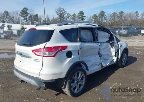 2014 Ford Escape Titanium из США, поврежденный, VIN 1FMCU0J92EUC50740